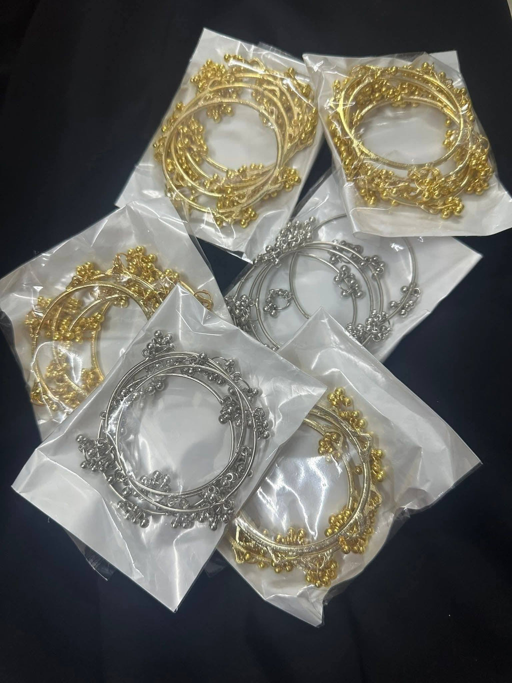 Kashmiri Ghungroo Bangles Set
