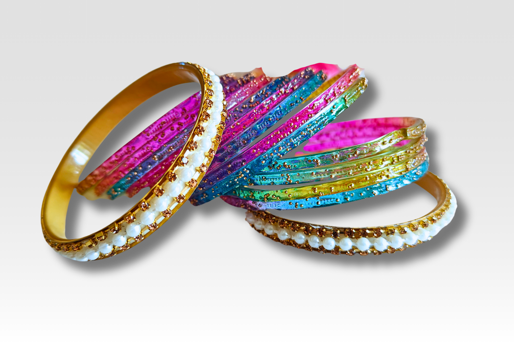 Classic Glass Bangles Set