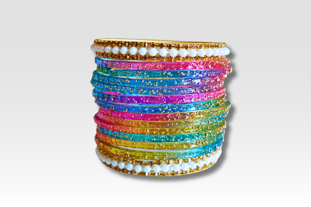 Classic Glass Bangles Set