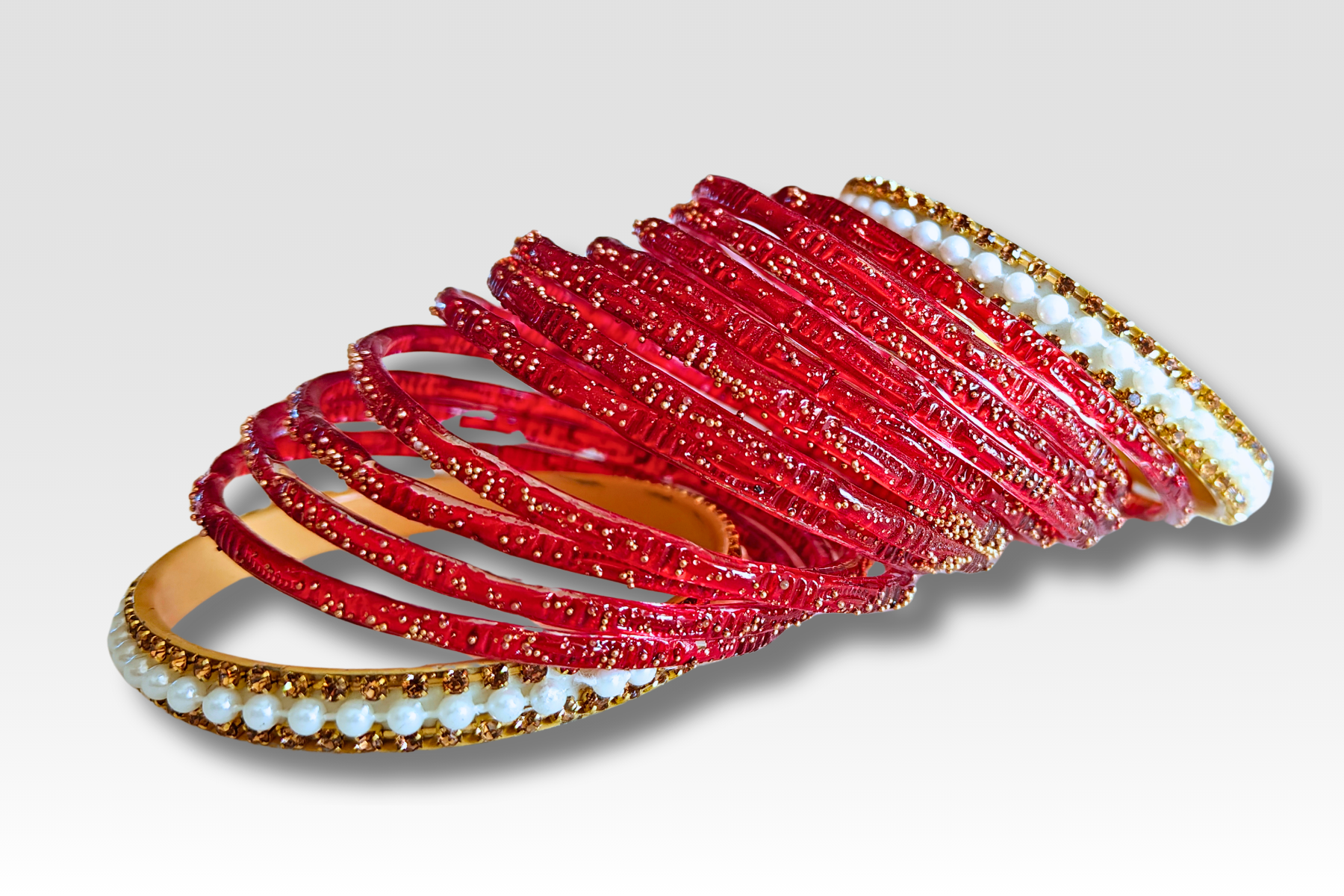 Classic Glass Bangles Set
