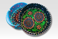 Hand-Painted Truck Art Clay Ashtray | Handmade Ceramic Ash Tray | Pakistani Art Decor