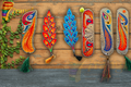 Truck Art Chamakpatti Bookmarks | Handmade Pakistani Metal Bookmarks | Colorful Gift for Readers