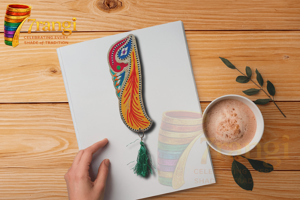 Truck Art Chamakpatti Bookmarks | Handmade Pakistani Metal Bookmarks | Colorful Gift for Readers