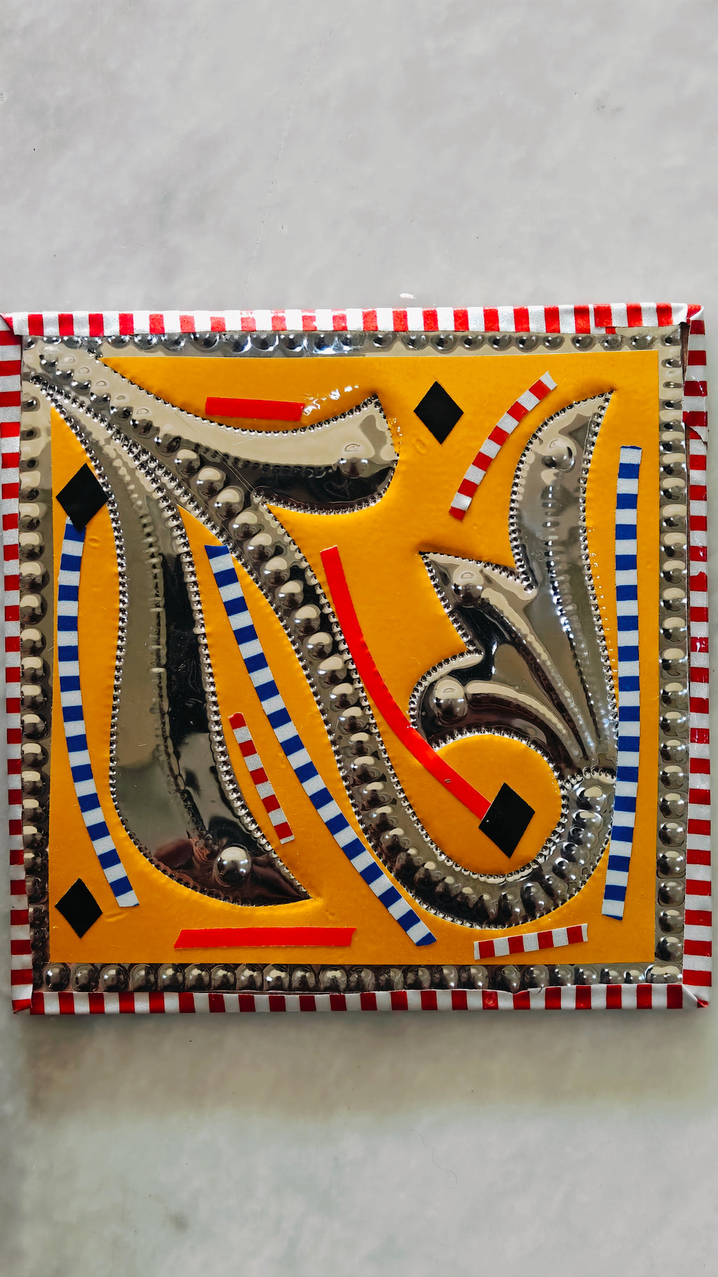 Truck Art Coaster Set Of Six (Chamakpatti)