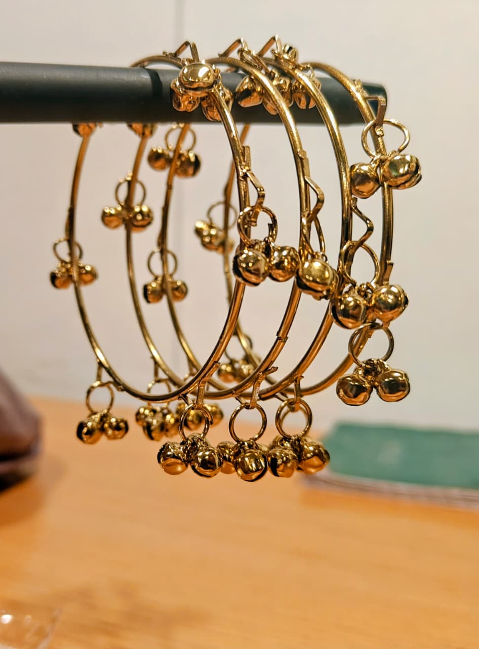Kashmiri Ghungroo Bangles Set